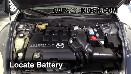 Battery Replacement: 2009-2013 Mazda 6 - 2010 Mazda 6 S 3.7L V6
